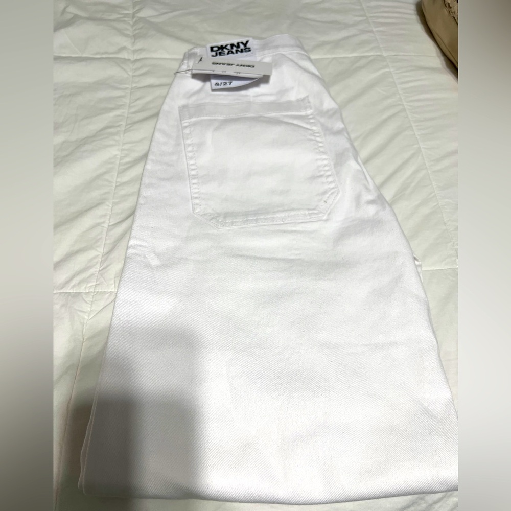 DKNY Classic White Pants